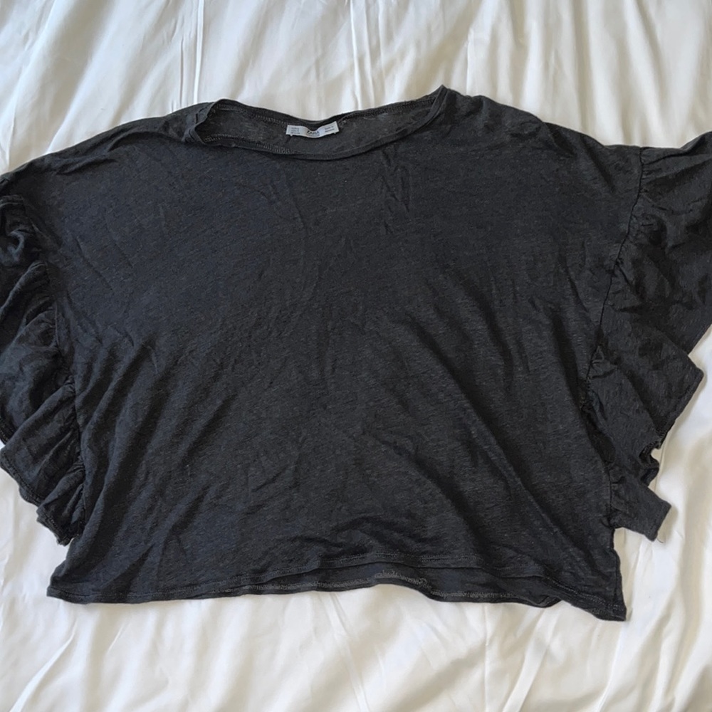 Zara Grey small top